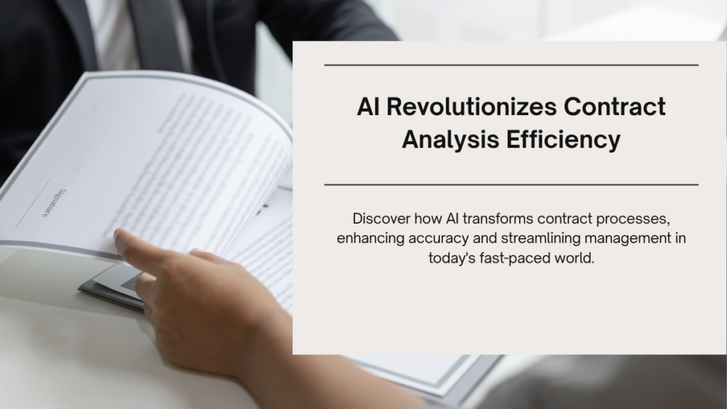 How Does AI Affect Contract Analysis and Management?